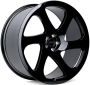 Легковой диск Skill Wheels SL175 11x22 5x108 ET48 63,3 чёрный глянцевый